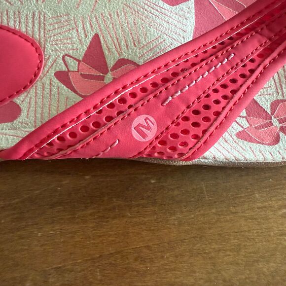 Merrell Pink Lorelei Thong Toe Separator Sandals Women's 8 - Picture 7 of 8